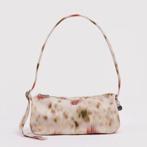 BAGGU Nylon Loaf Bag IN ABSTRACT FLORAL NWT NEW WITH TAGS